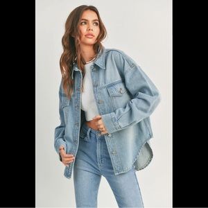 Denim Shacket